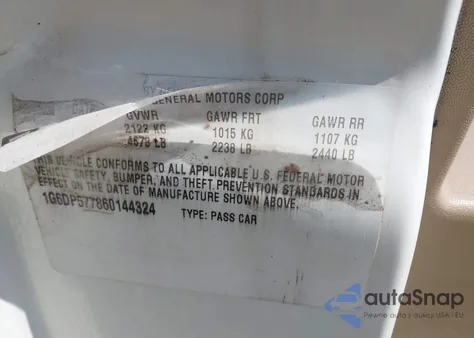 2006 Cadillac Cts Hi Feature V6 из США, поврежденный, VIN 1G6DP577860144324